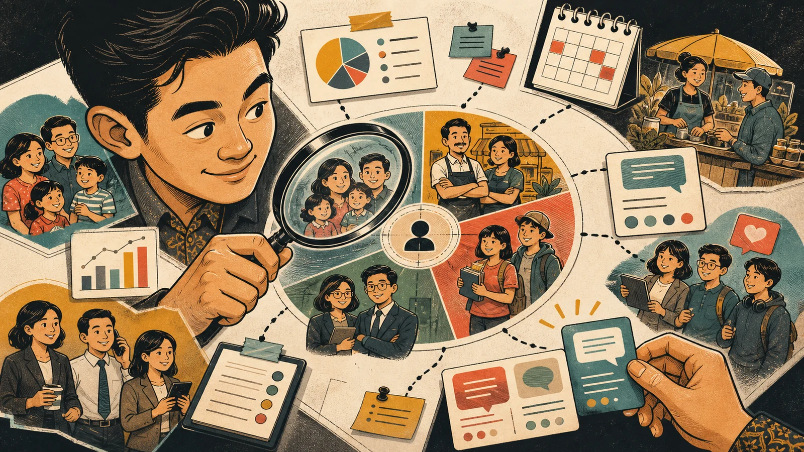 Marketing strategist planning around audience insights and content timing