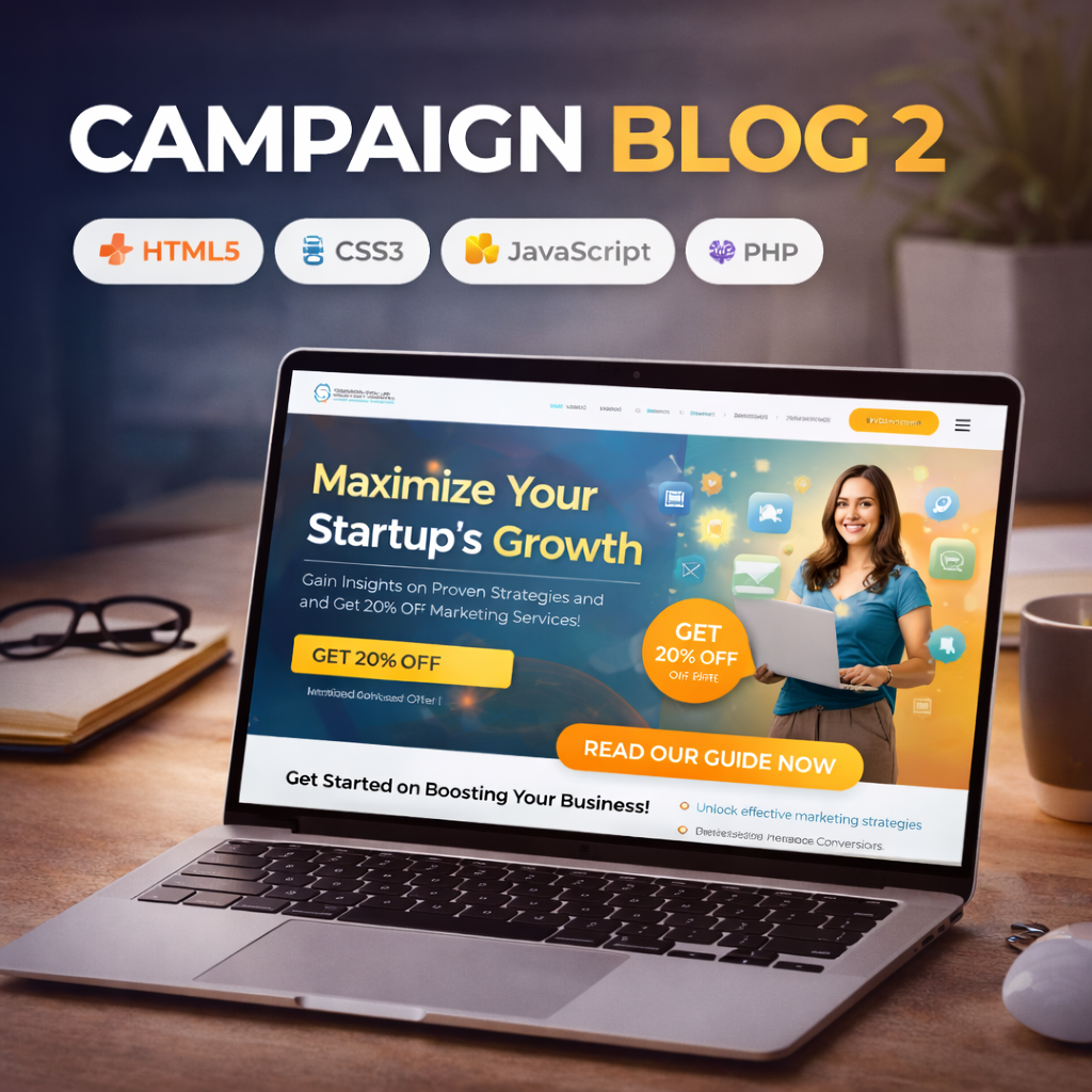 Interactive campaign blog project