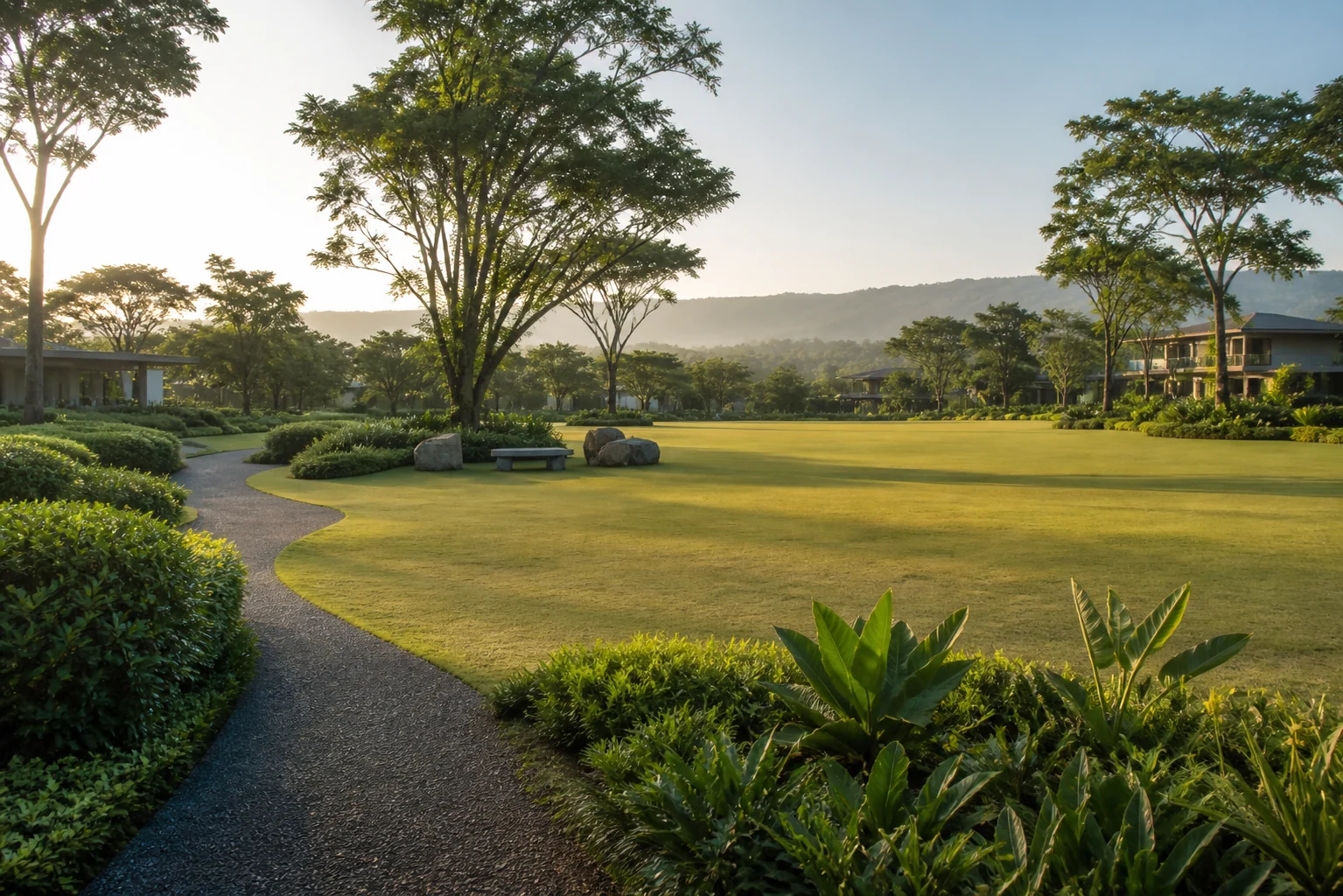 Canyon Green central community lawn