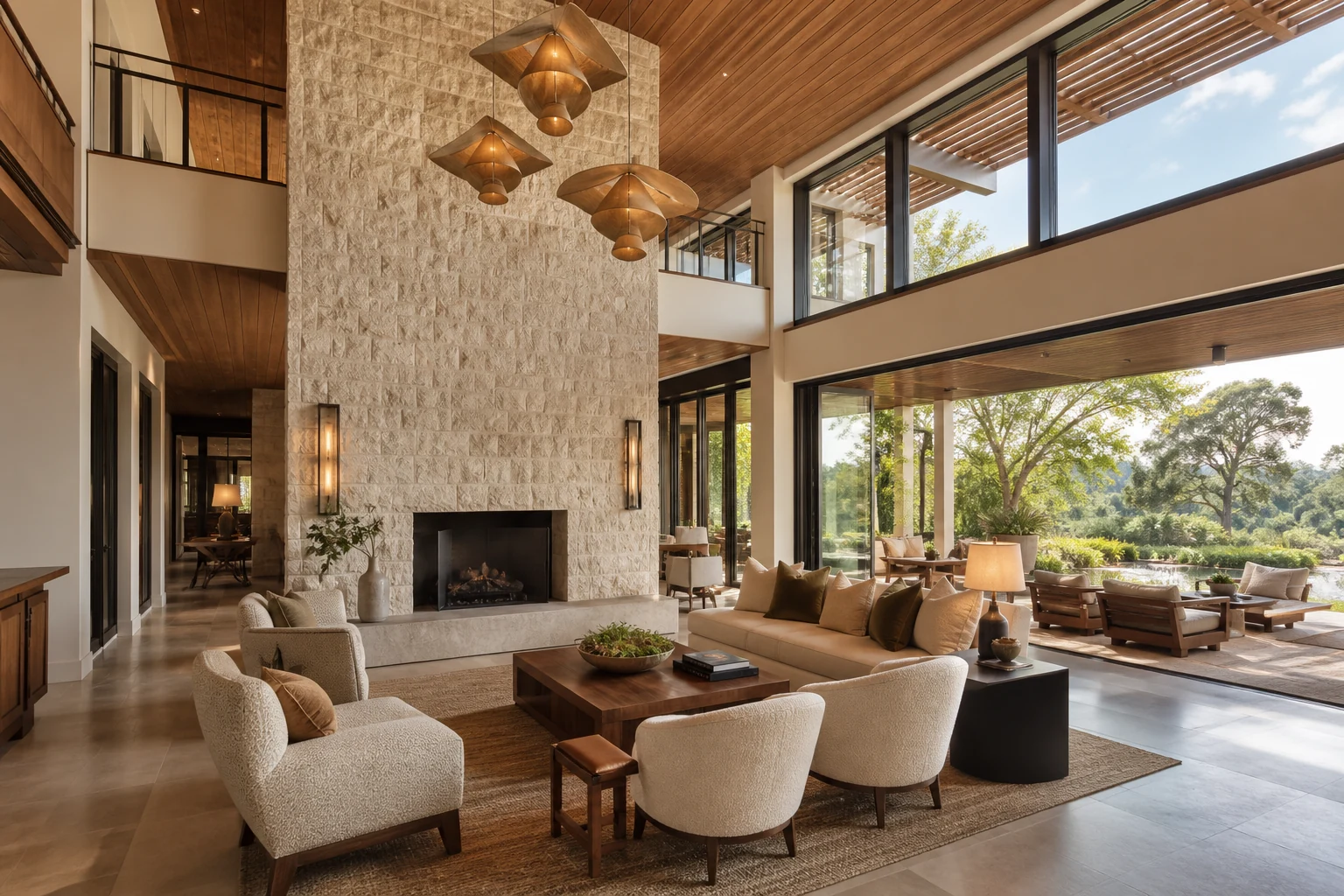 The Ranch House residents' lounge
