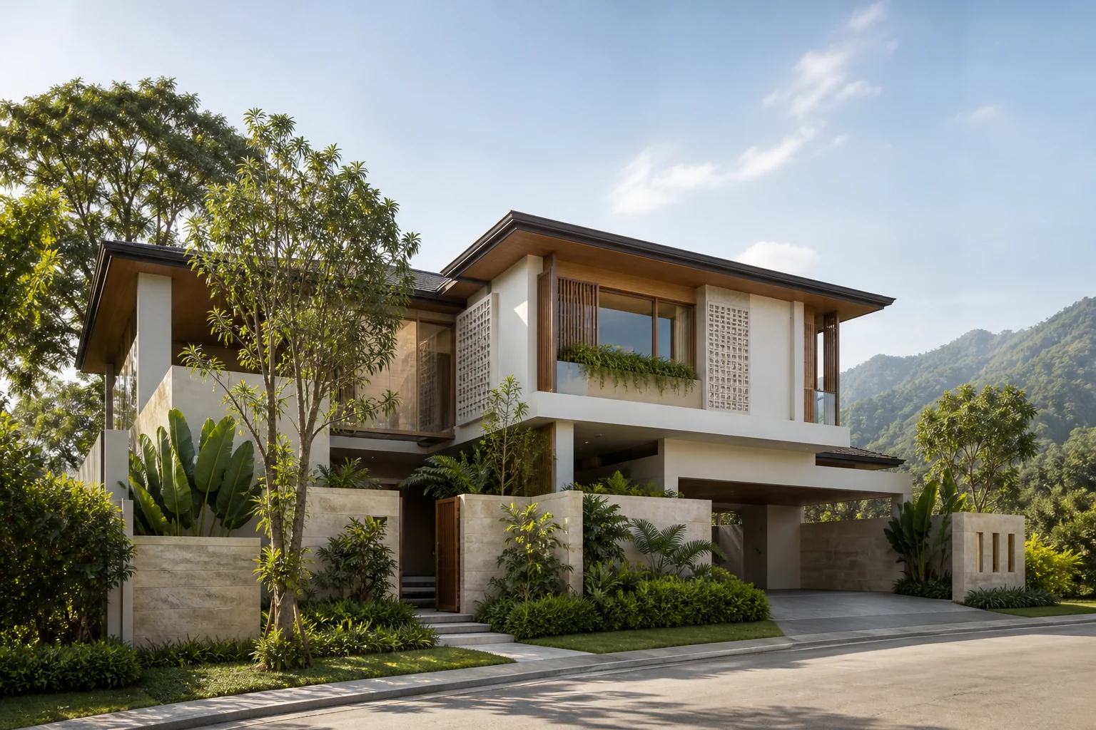 The Verde garden courtyard residence