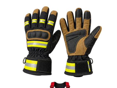 Structural firefighting gloves