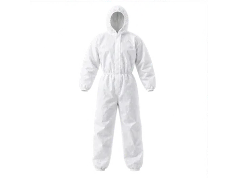 Disposable protective coveralls