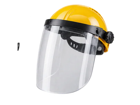 Face shields and caps