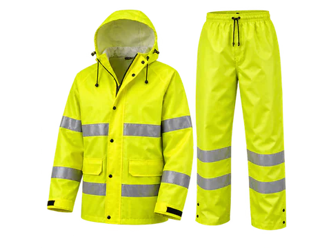 Raincoats and high visibility rainwear