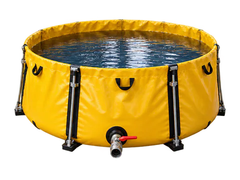 Decontamination collection tanks