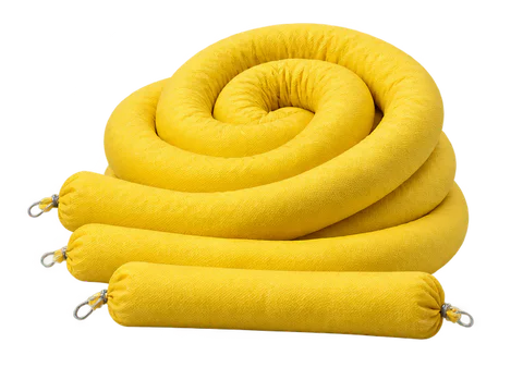 Absorbent socks and booms
