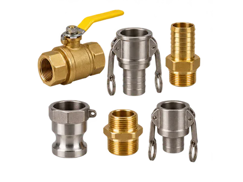Hose couplings and valves