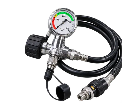 Breathing air filling connectors